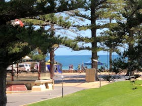 Overlooking Colley Reserve to Glenelg Beach