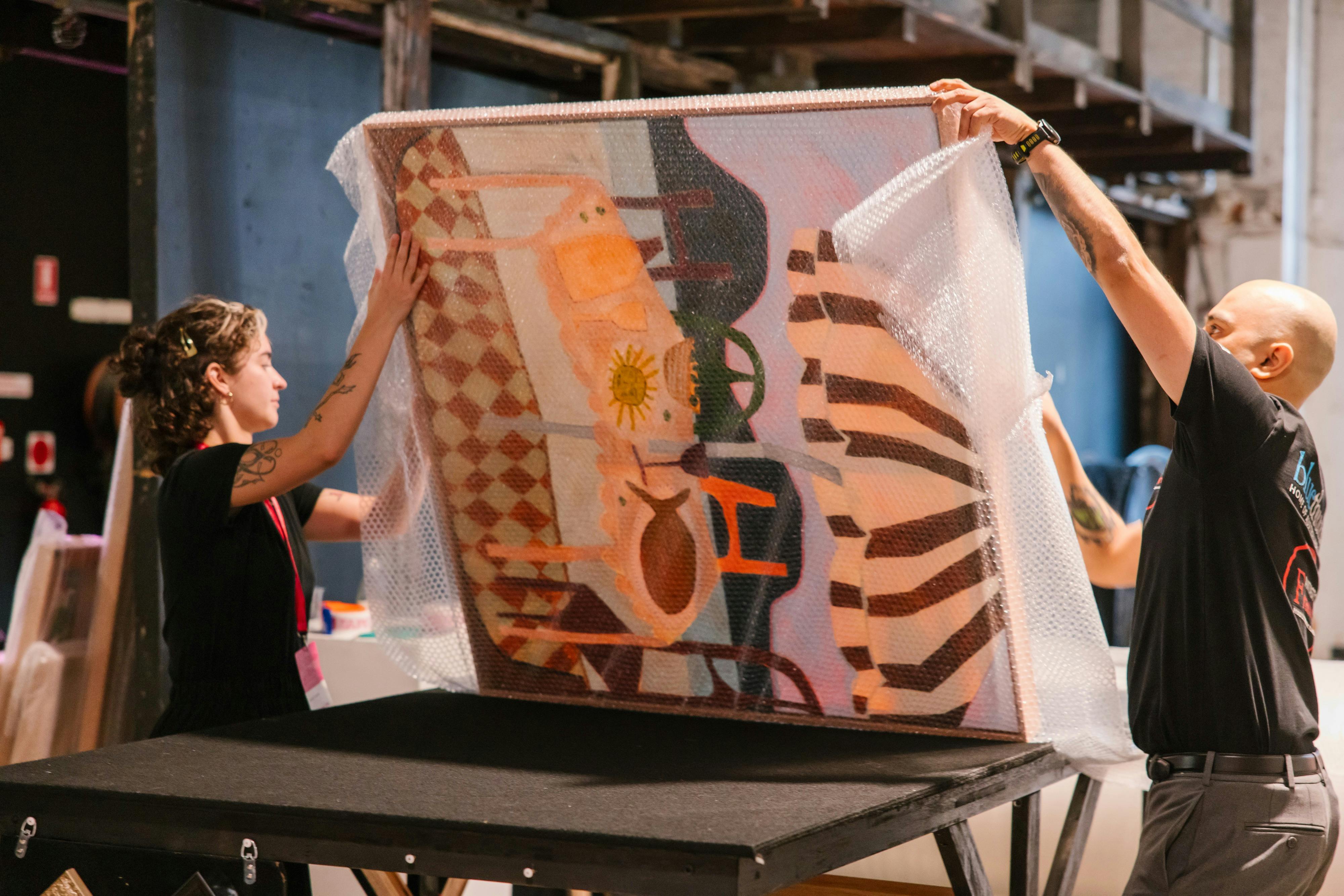 Handling of Artwork
