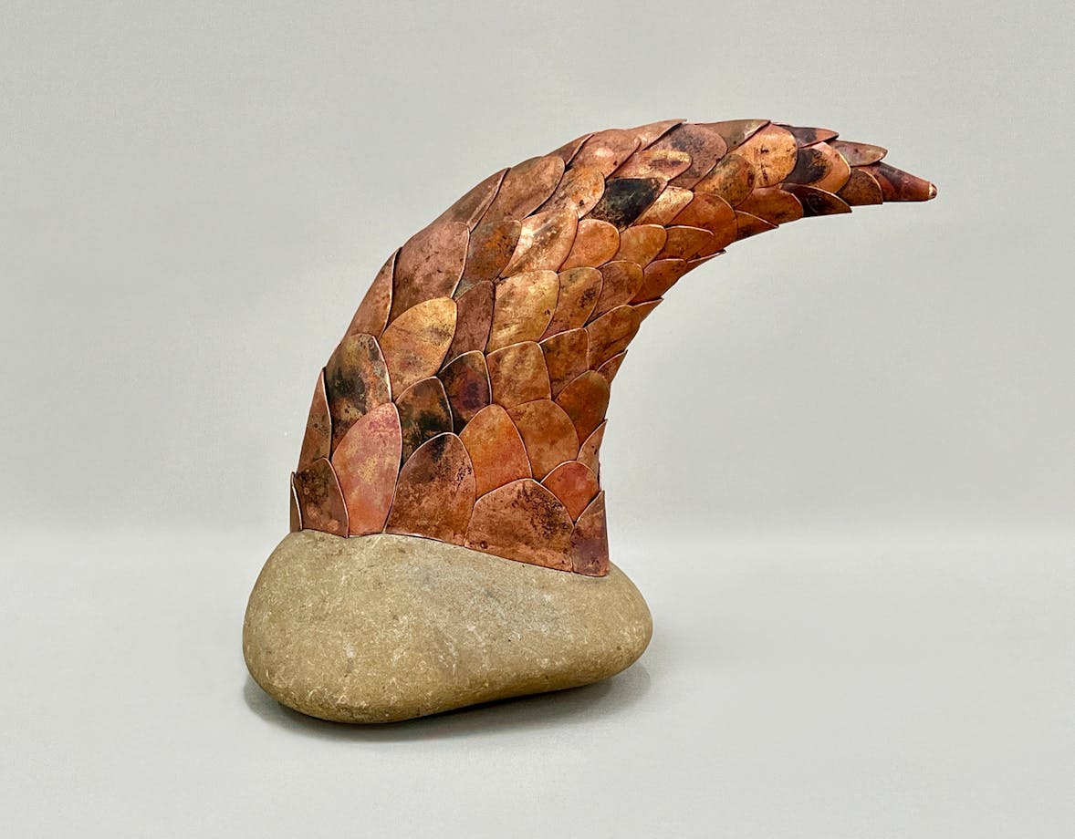 Stone, Copper 28 x 32 x 18 cm AUD 5,500