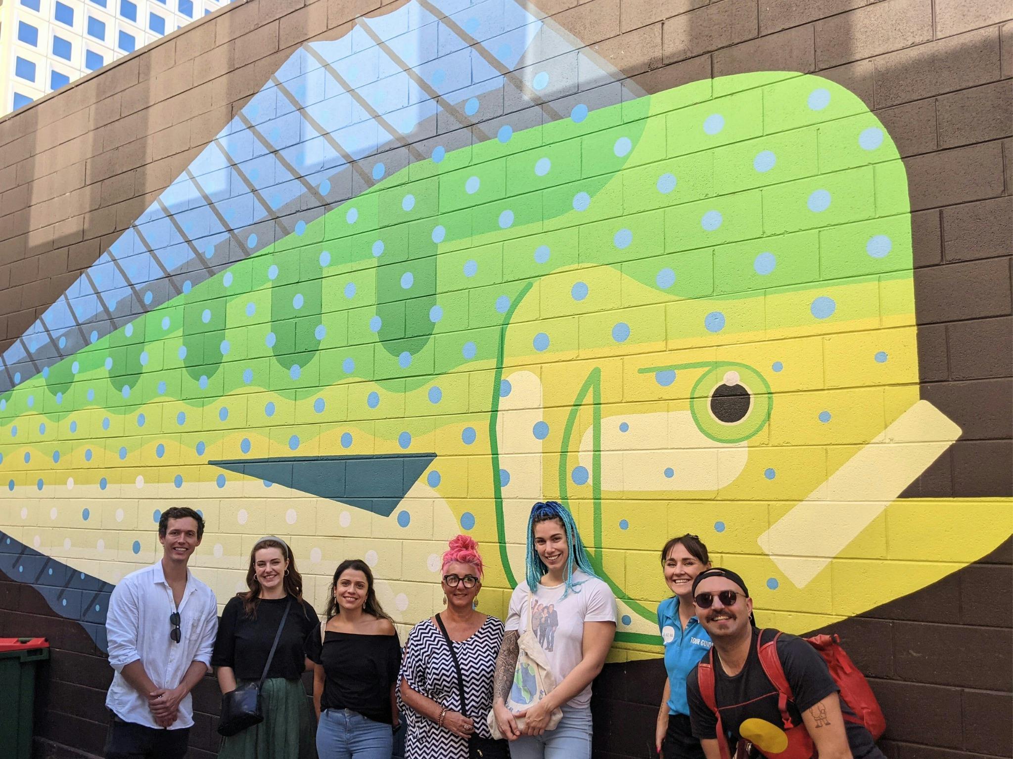 Discover colourful murals on our Art Tours