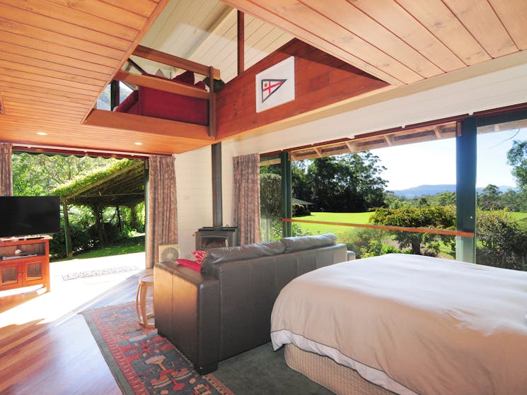 Treehouse bedroom