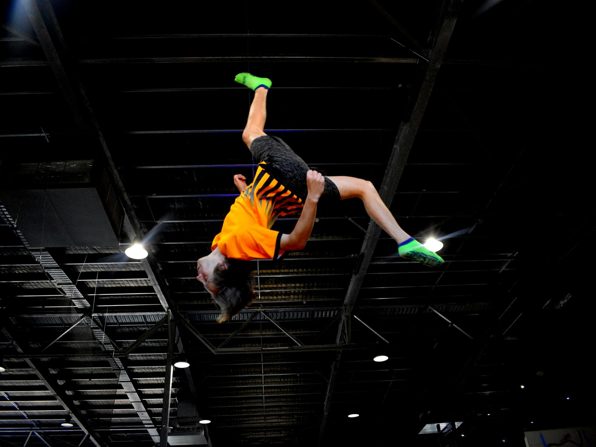 Gravity Etc trampoline centre, a place to bounce, flip, meet new friends and have fun!