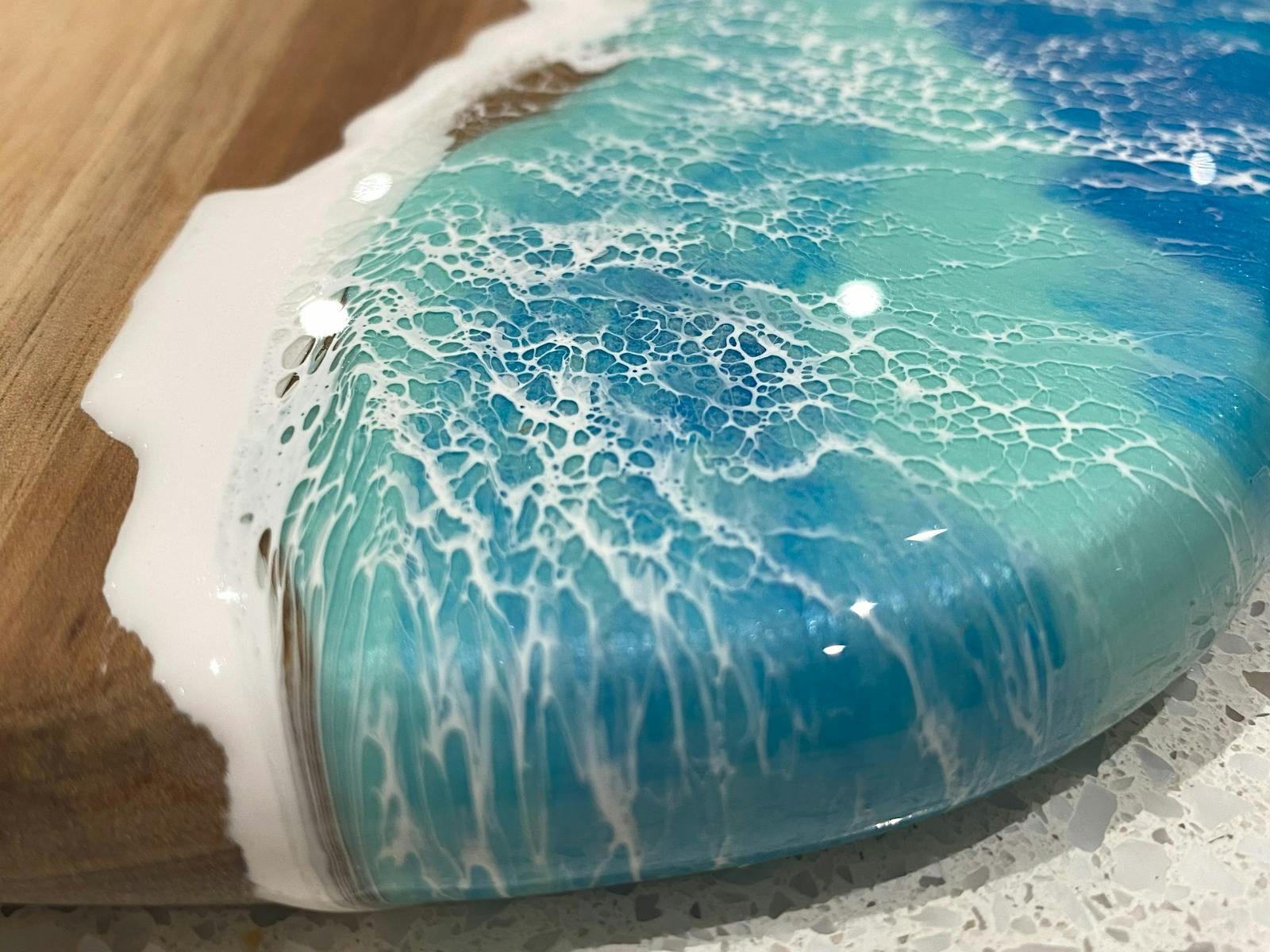 Resin Cheese Board