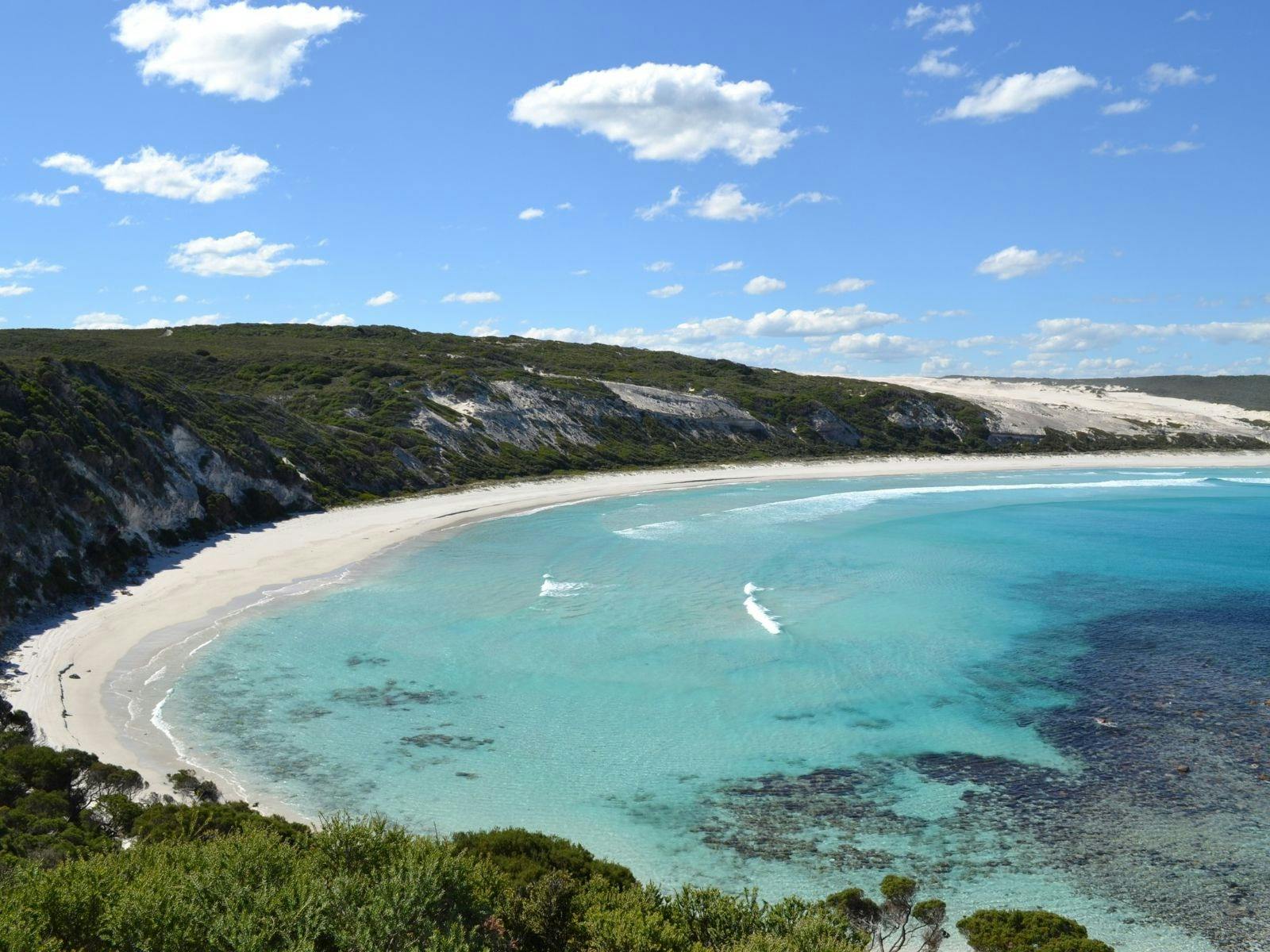 aerial view of munglinup beach
