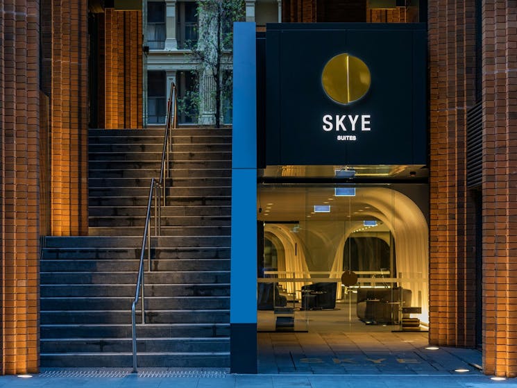 SKYE Suites Sydney Front Door Access