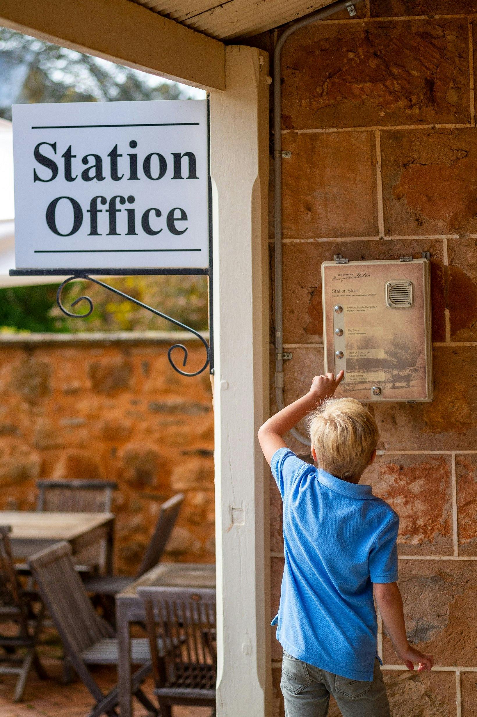 The audioposts include stories specifically for children