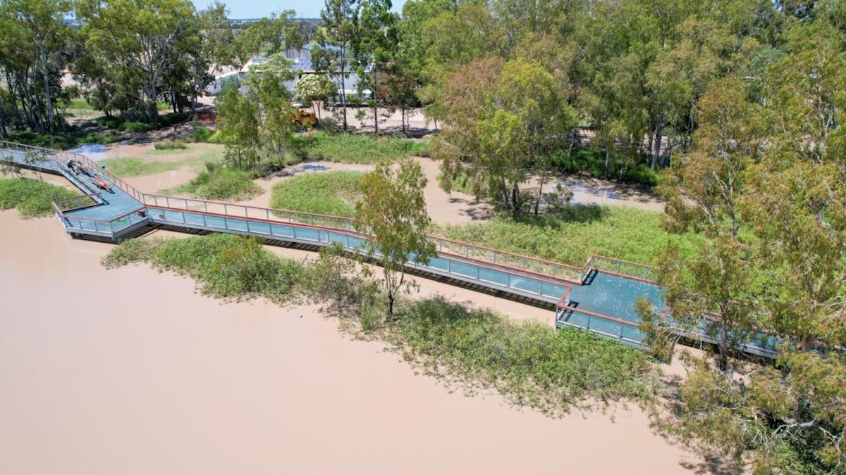 Wander along the waterfront on this fabulous new boardwalk.
