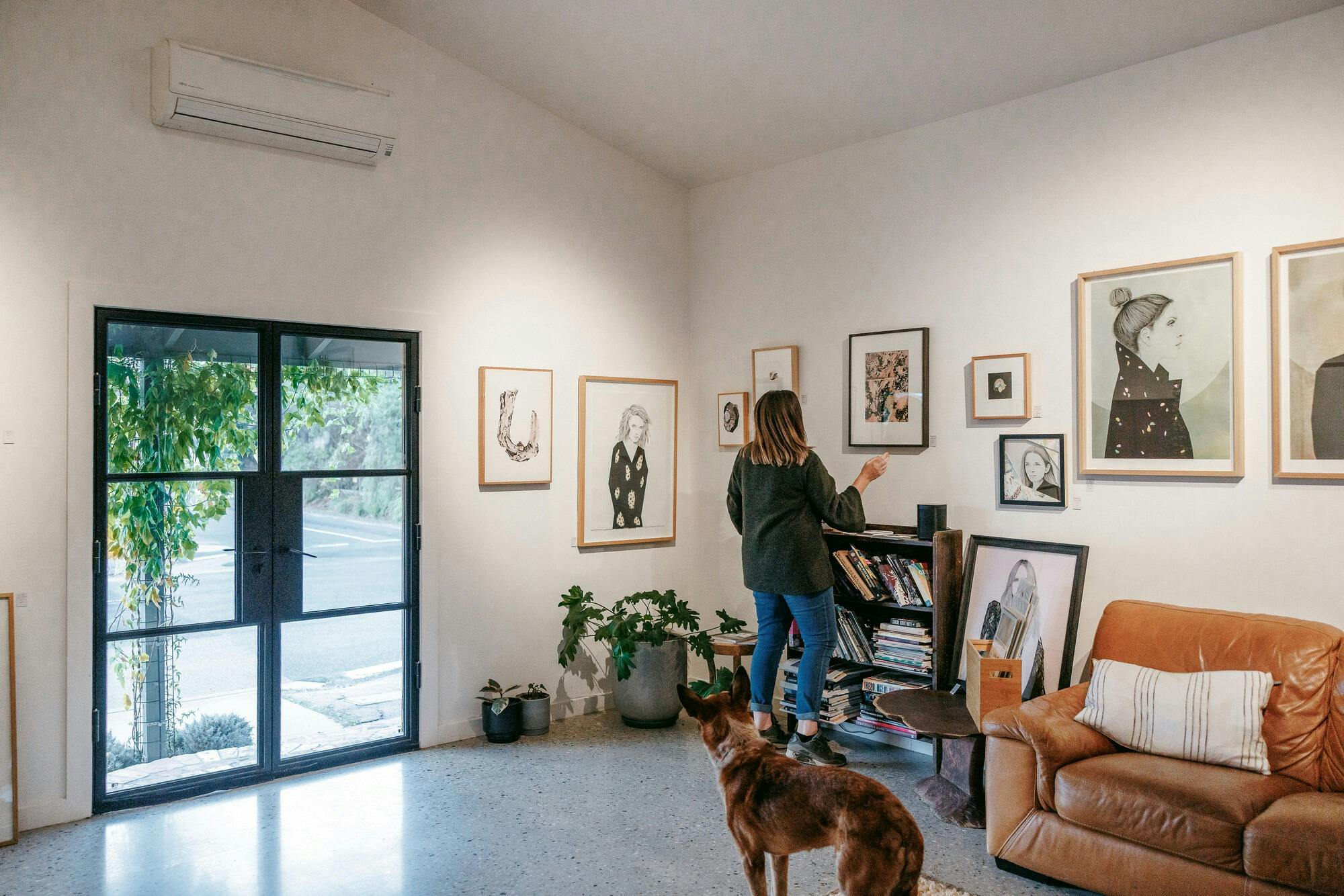 Kirrily Anderson artist studio Chiltern