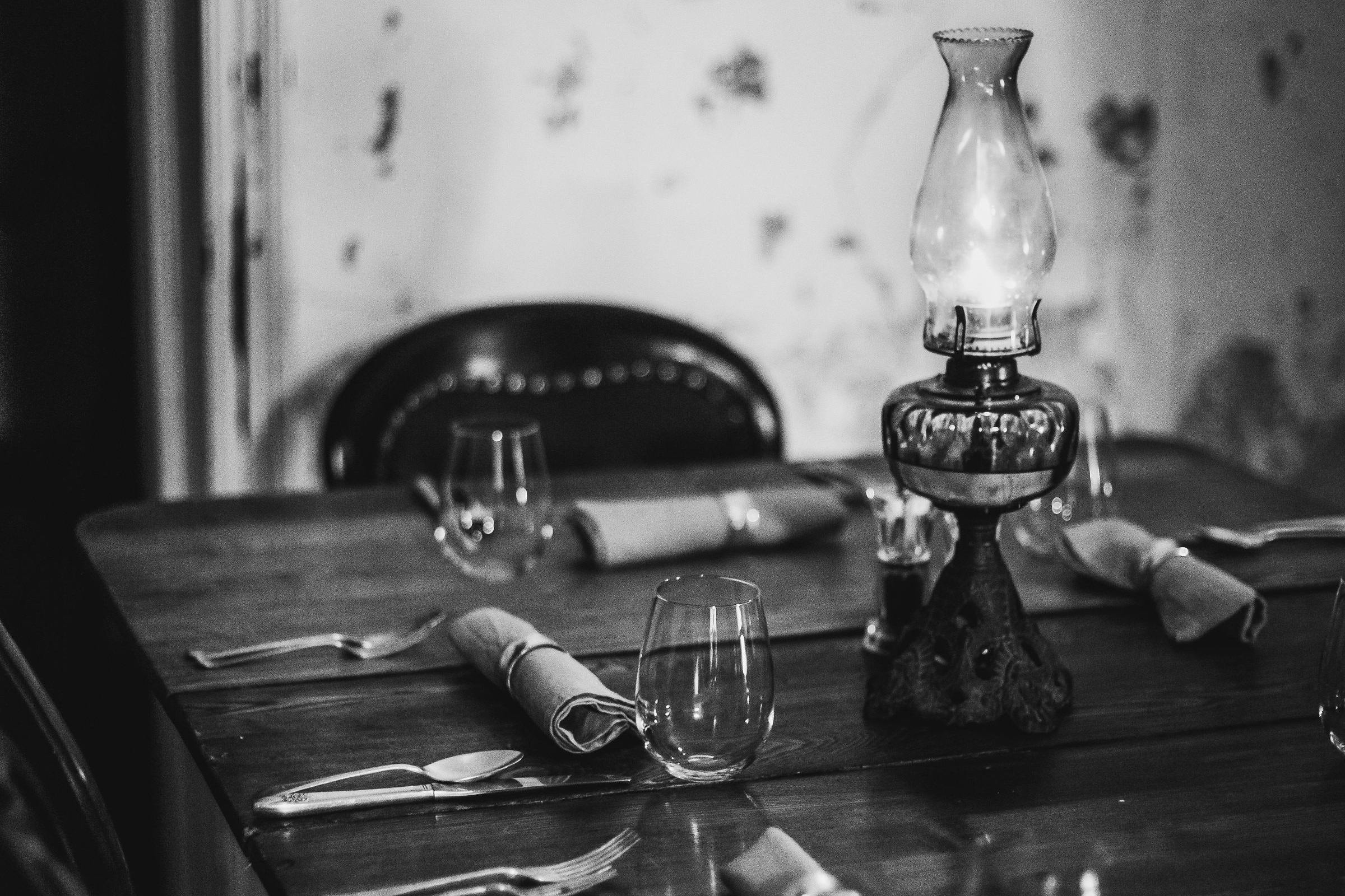 Nightly 3 course meals are hosted at Rosewood cottage