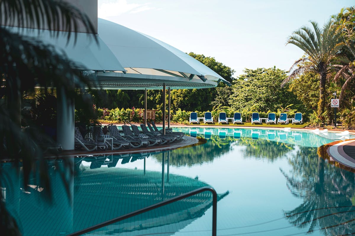 Poolside