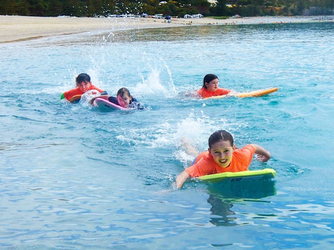 Little Bunyips Boogie Boarding Fishing