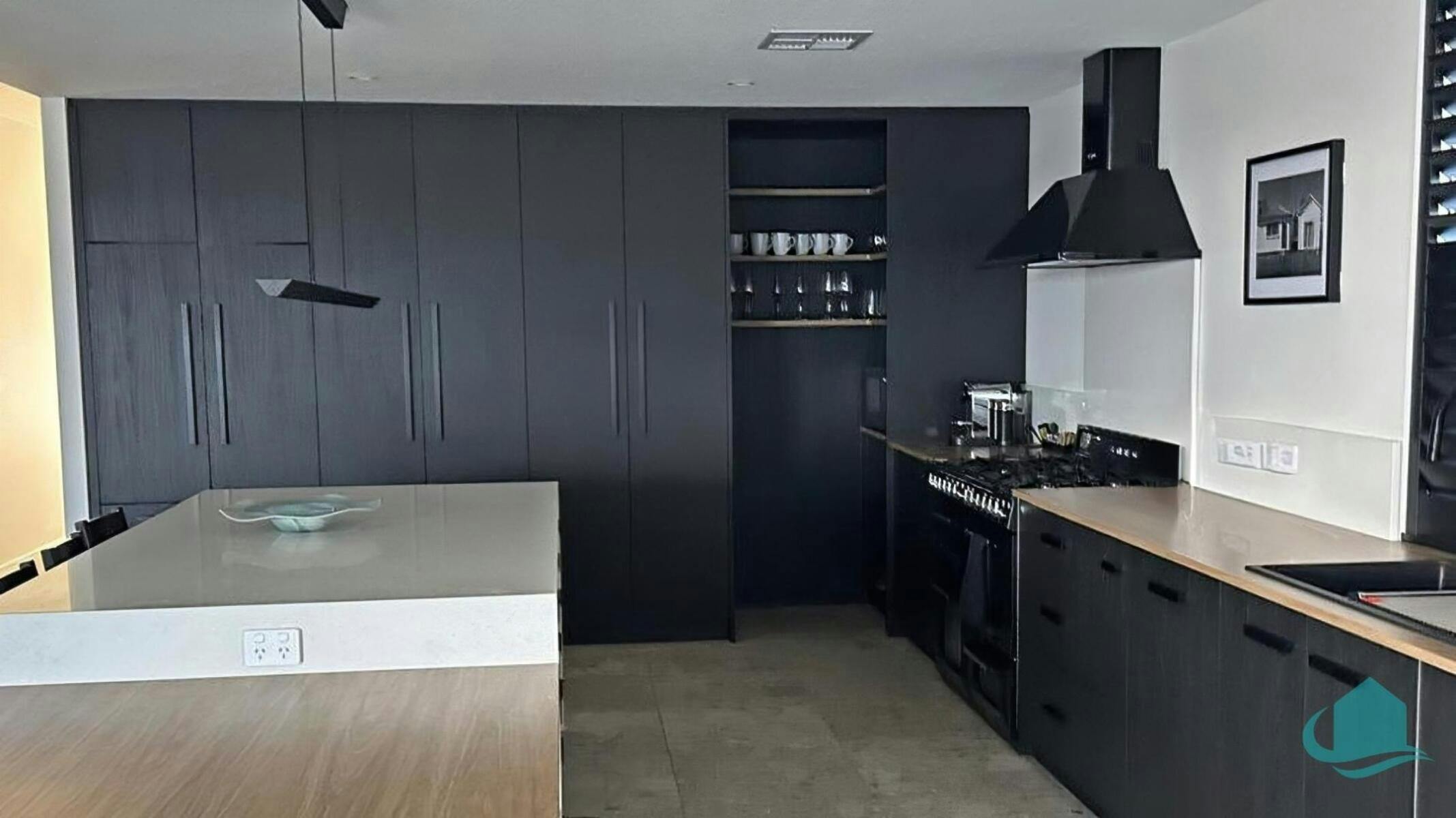 Plenty of seating and hidden fridge