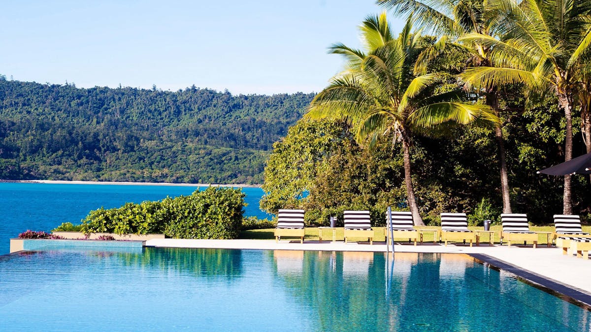 Pebble Beach pool, qualia
