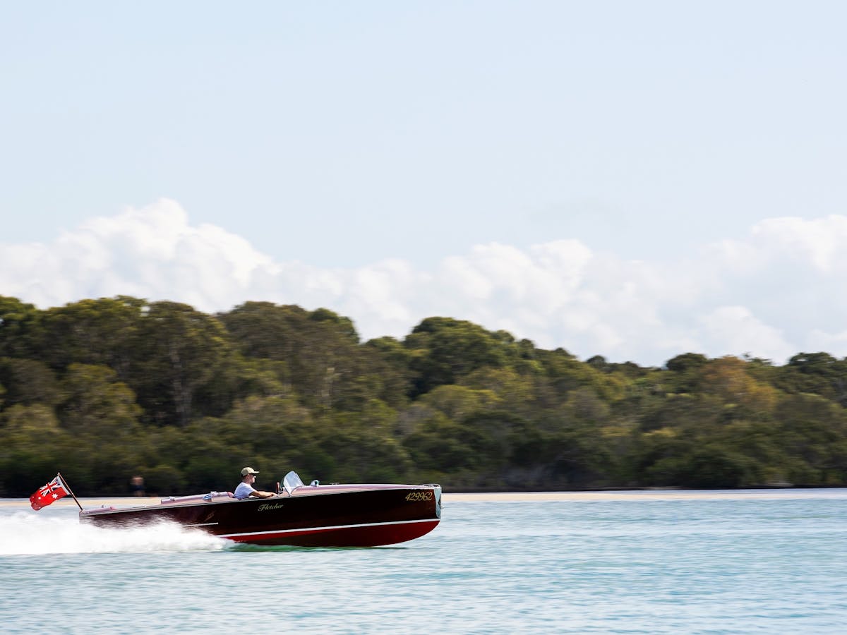 Boat speeding Boat speeding