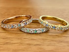 Opal Diamond Rings Opal Diamond Factory
