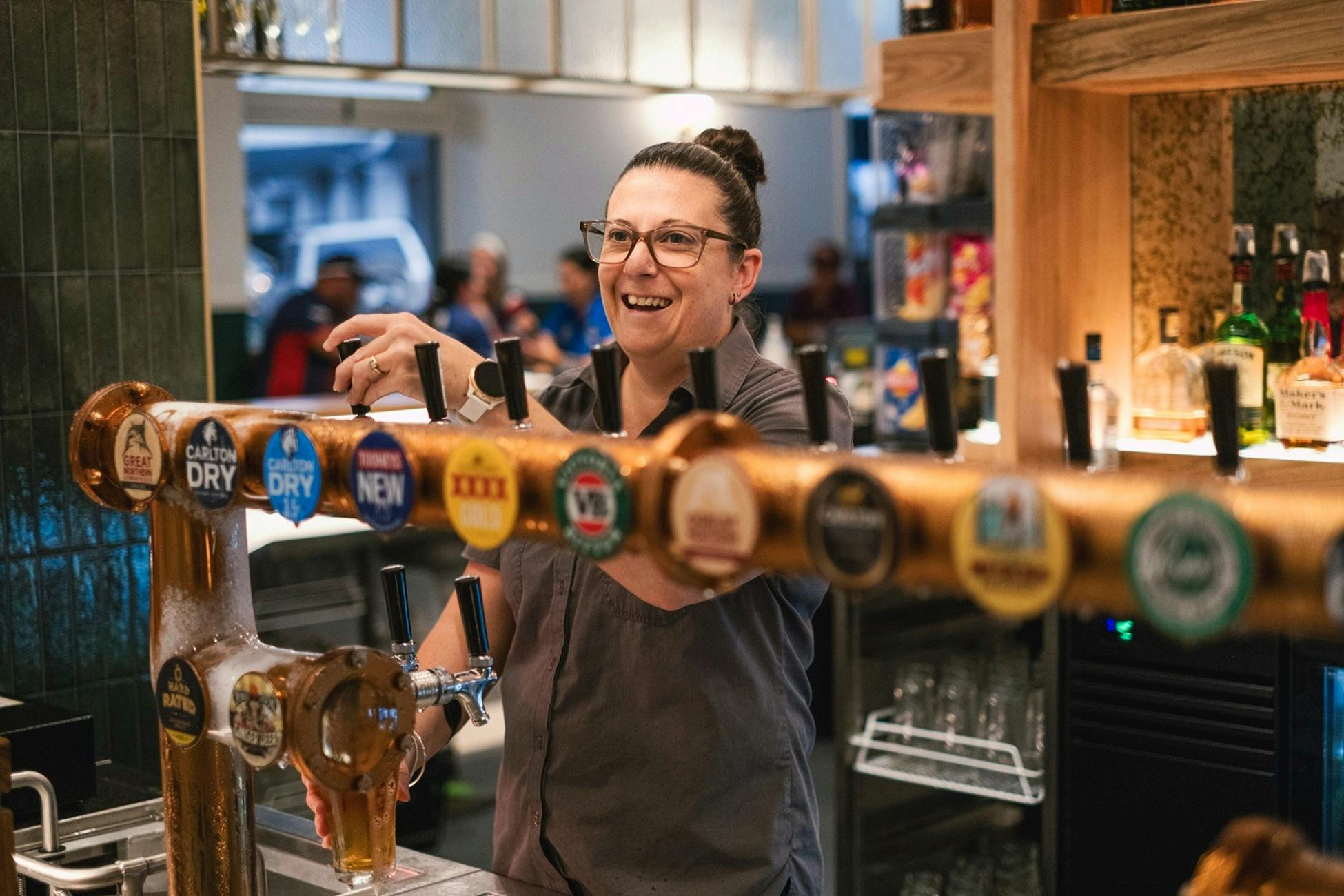 Friendly staff at the Hastings Hotel