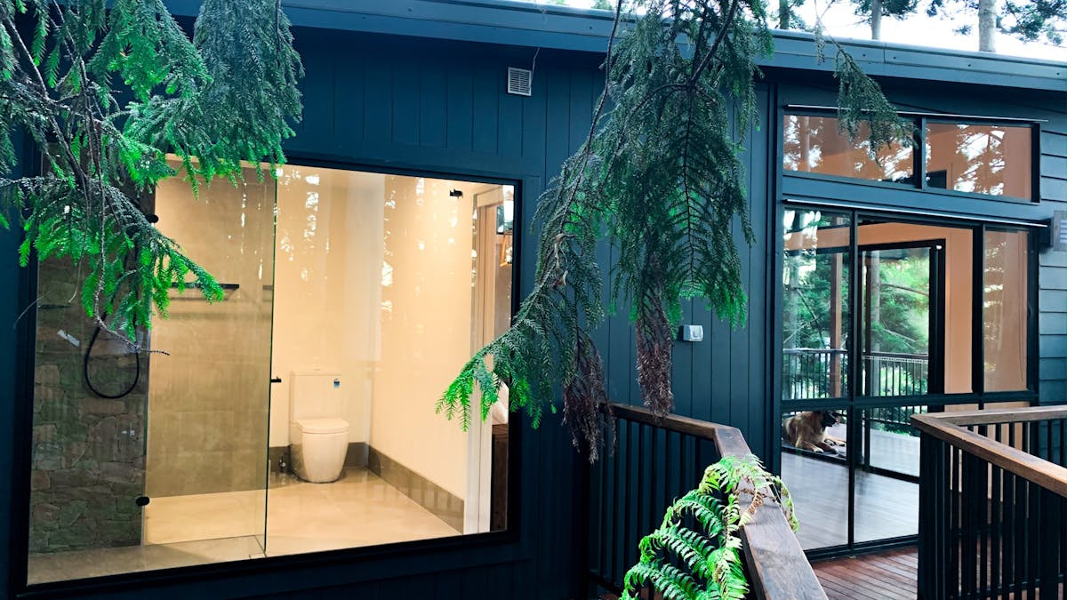 Bathroom outside view