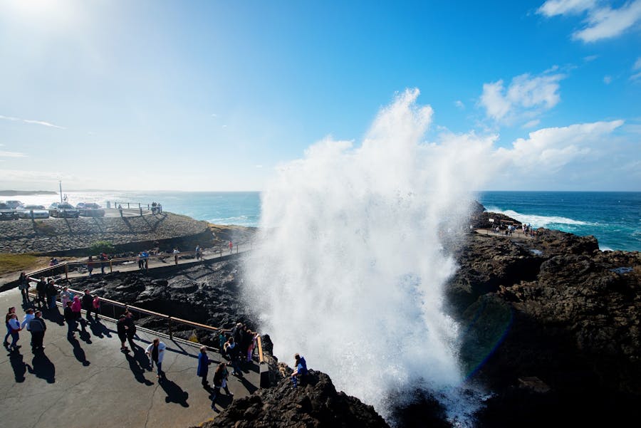 Kiama Blowhole on a South Easterly Wind