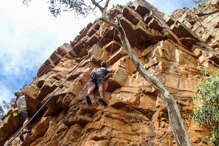 Rock Climbing Natural Surfaces