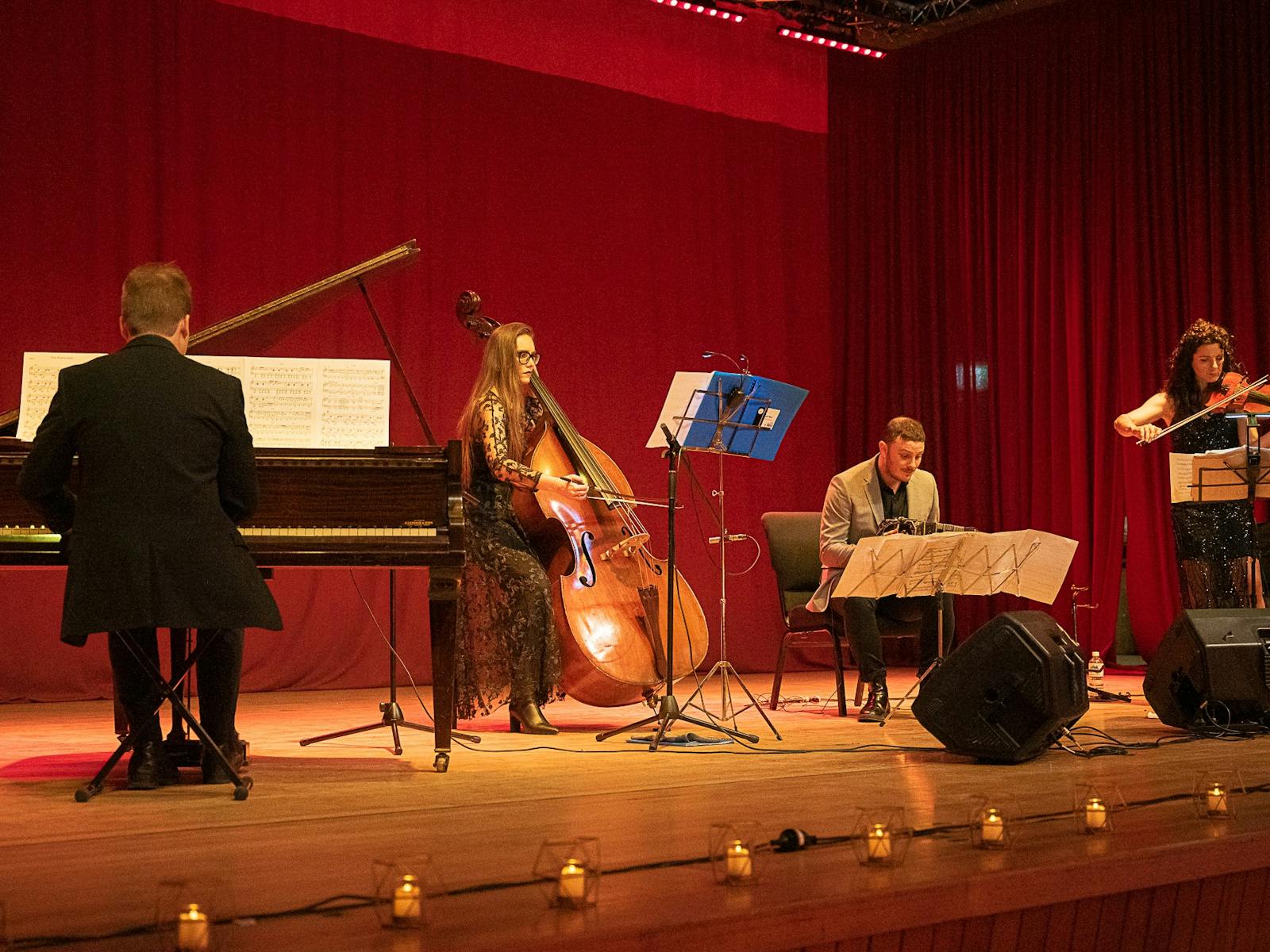 Mendoza Tango Quartet performing on stage