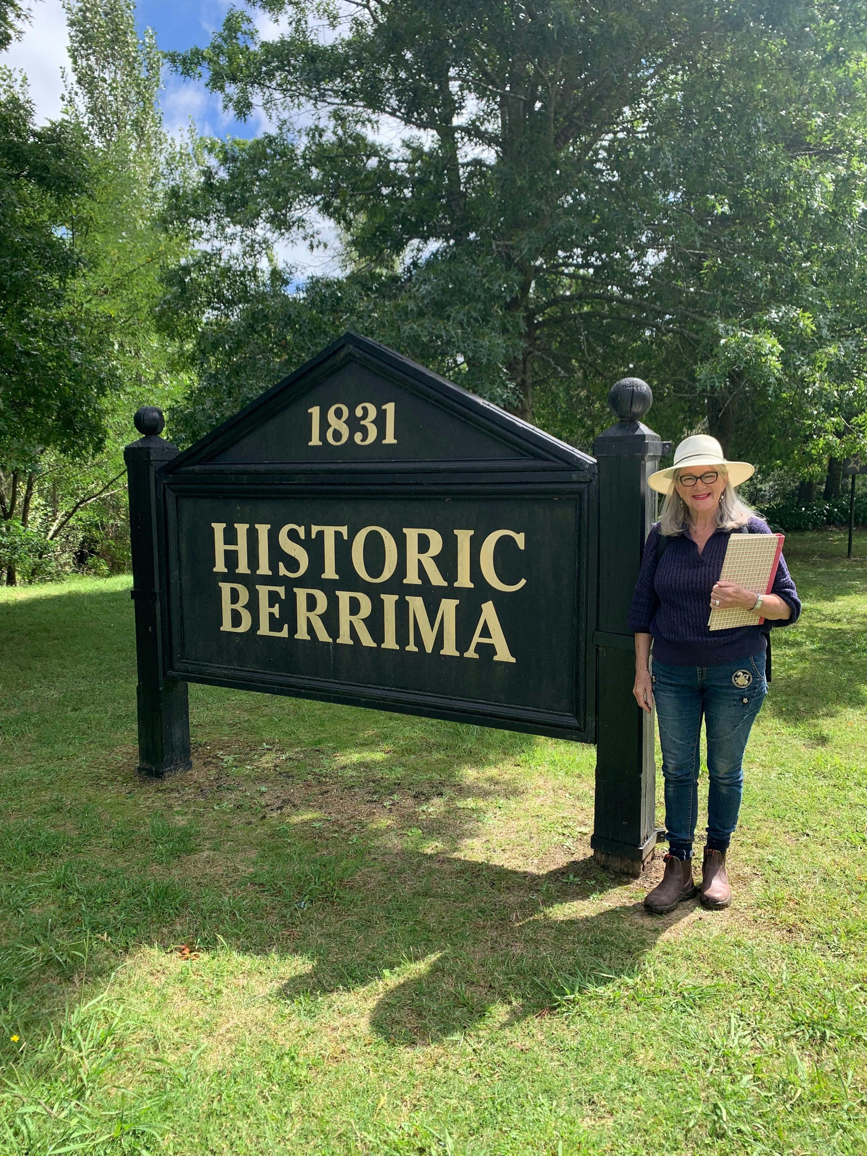 Lynn at Historic Berrima sign
