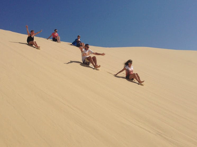 Sand Boarding fun for all ages!