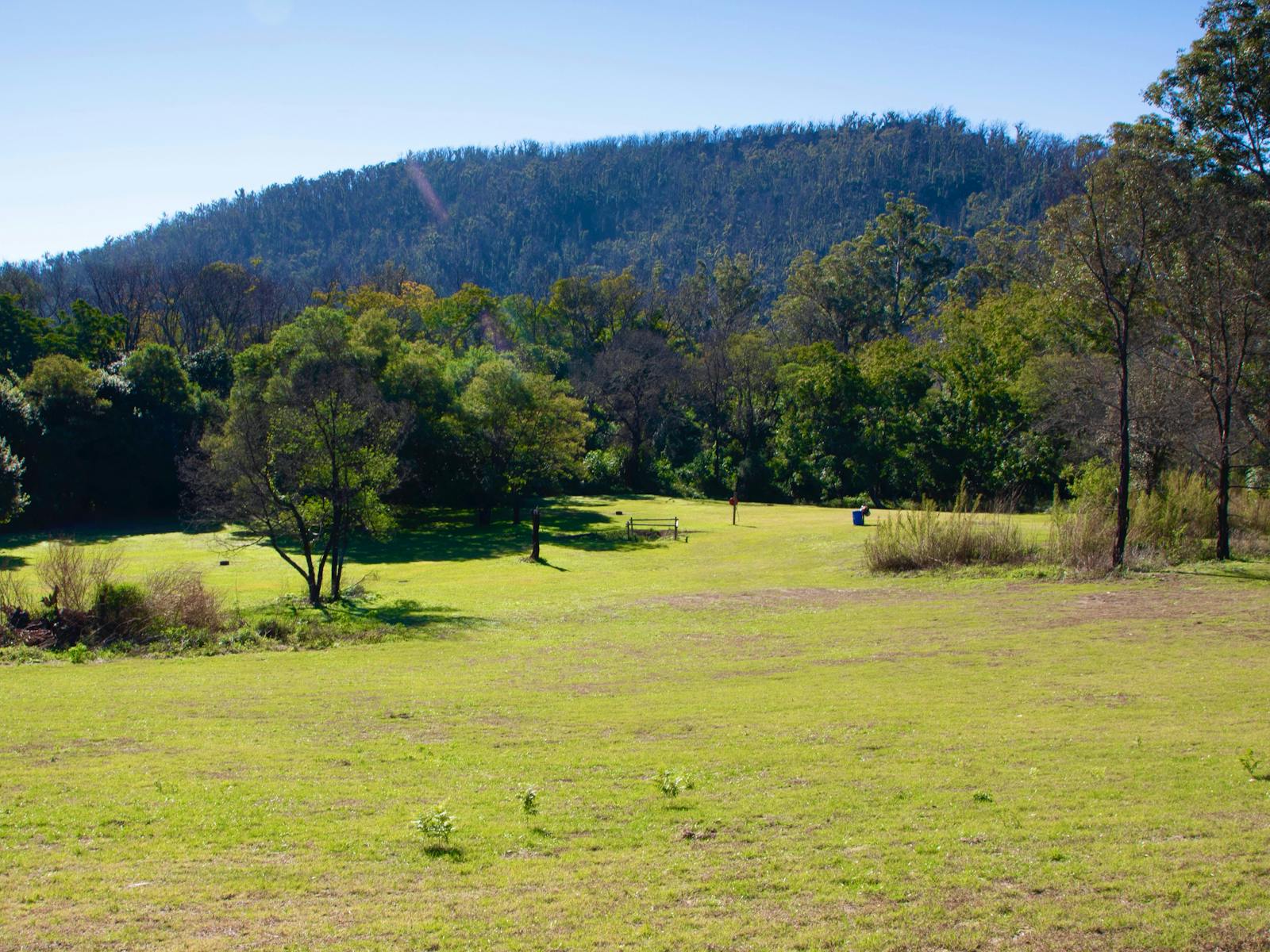 Large areas for group camping