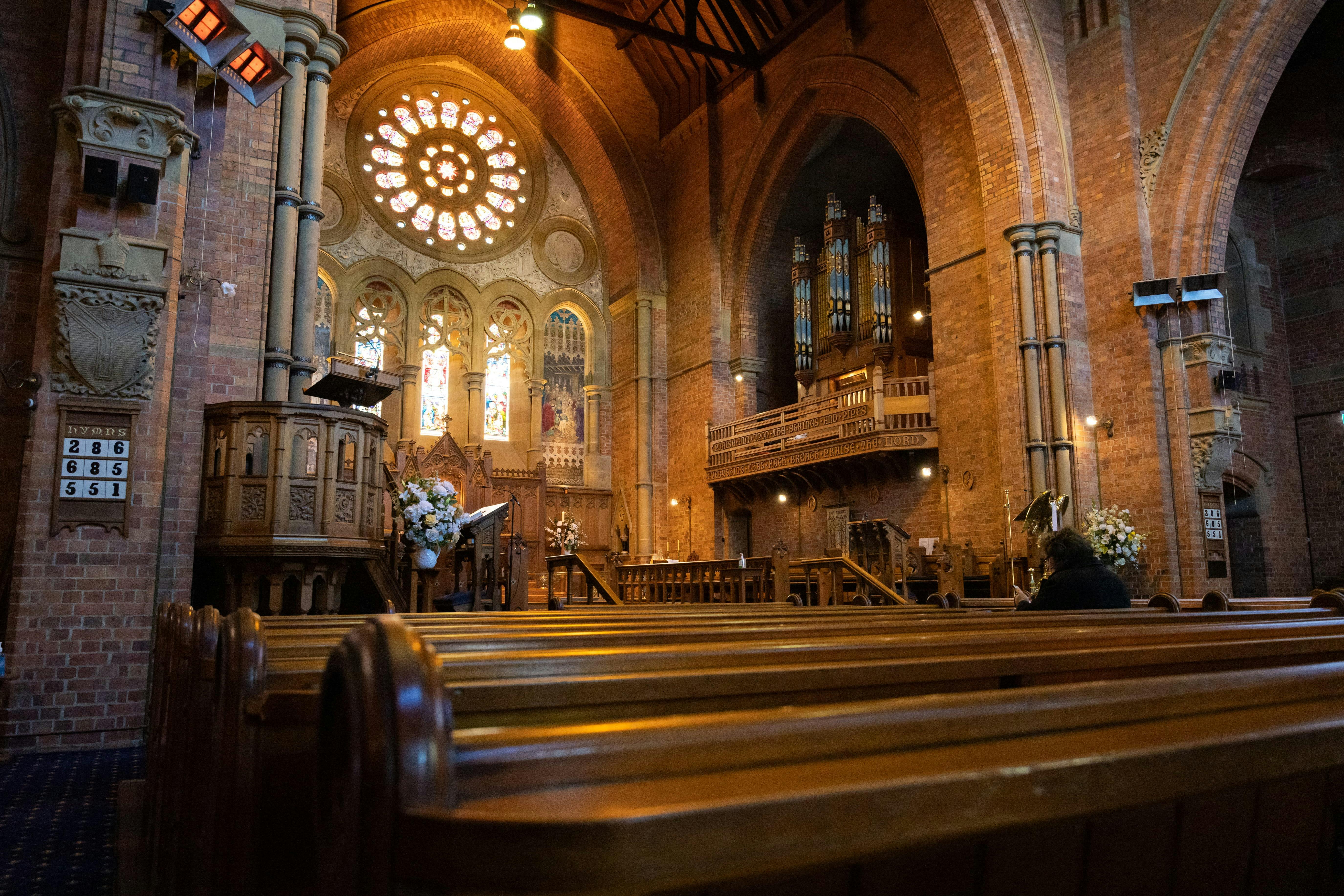 Interior of Holy Trinity Church