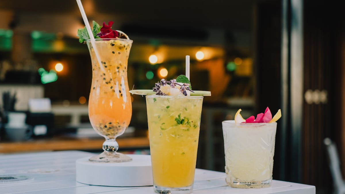 Perfectly crafted Beach Bar cocktails await!