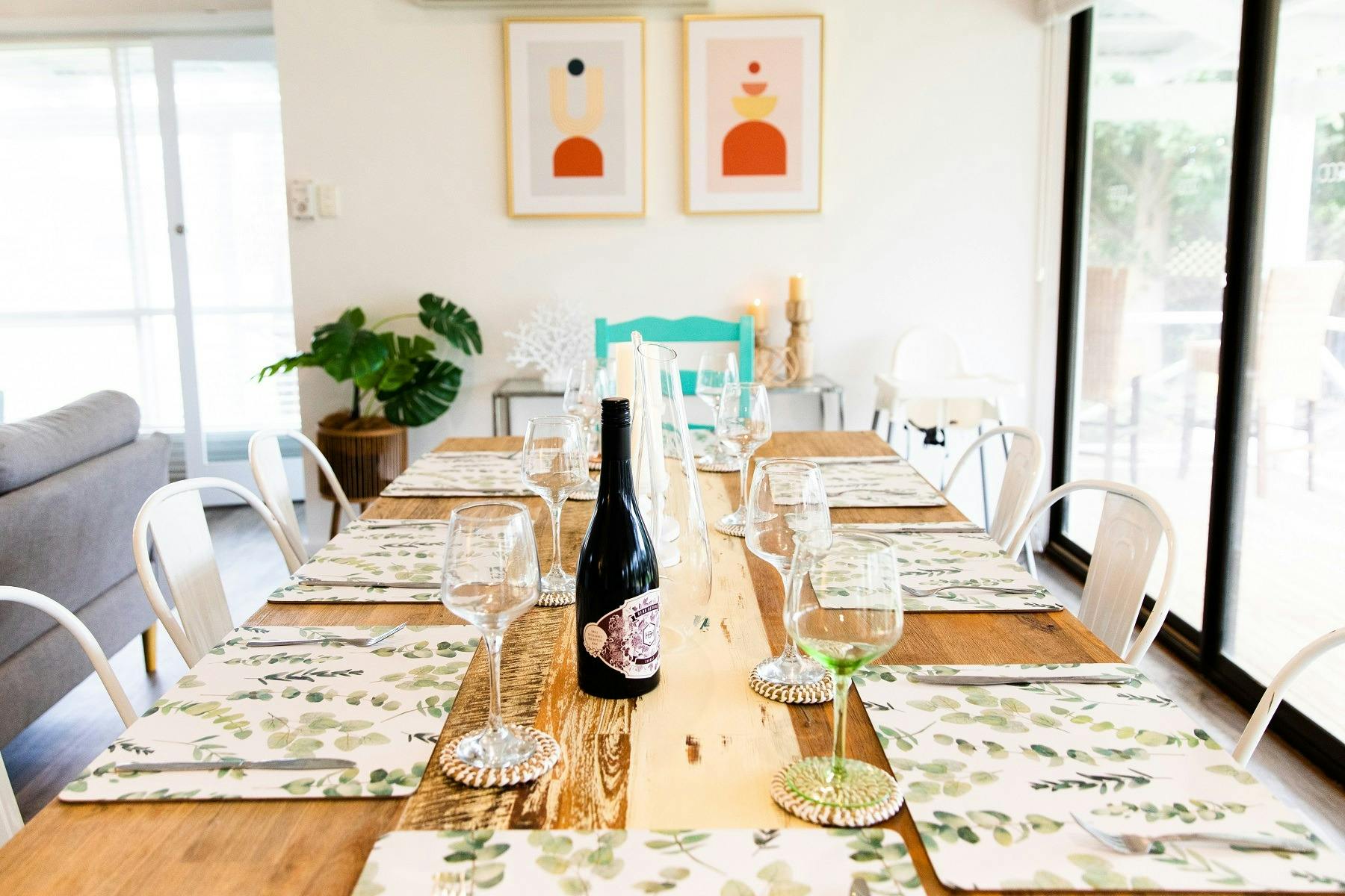 Enjoy entertaining in our large and light-filled dining room.