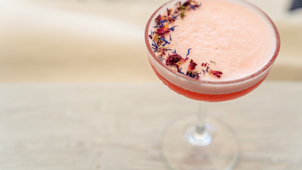SignSignature cocktail with Devils Thumb local gin