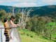 Enjoy breathtaking views of the King Valley from Chrismont's 'floating' balcony