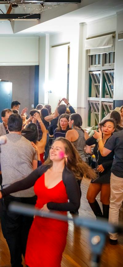 Social dancing at Salsa on Saturday