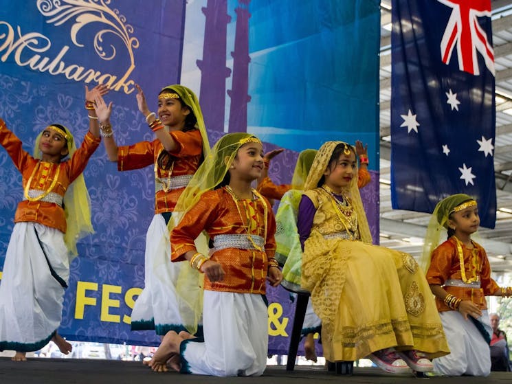 South Indian stage performance