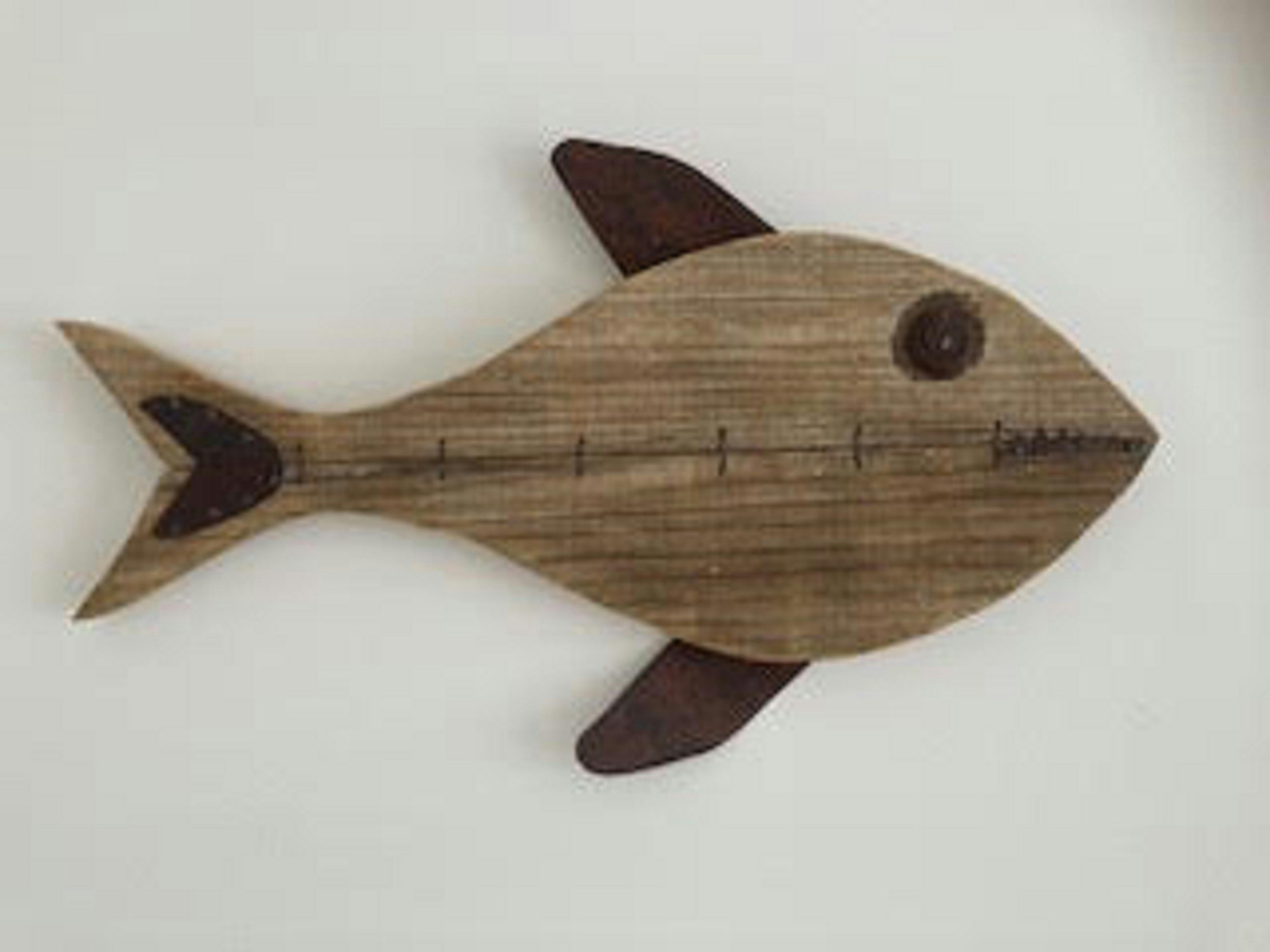 Rustic Wooden Fish
