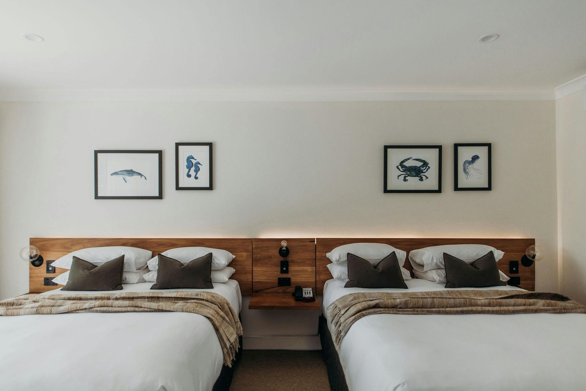 花园景皇后双人床