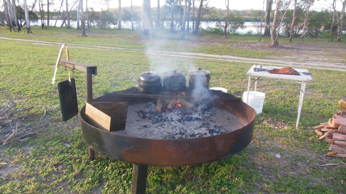 Large fire pits