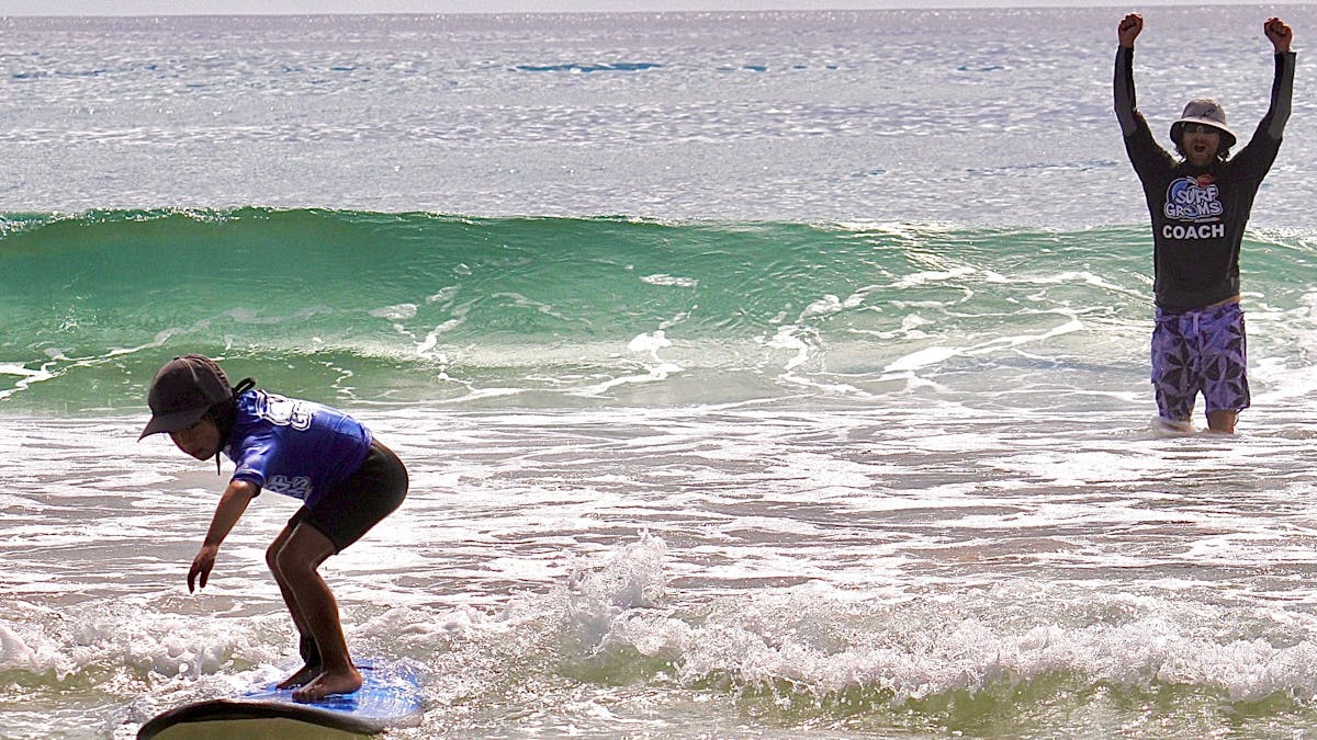 surfing Gold Coast learn to surf