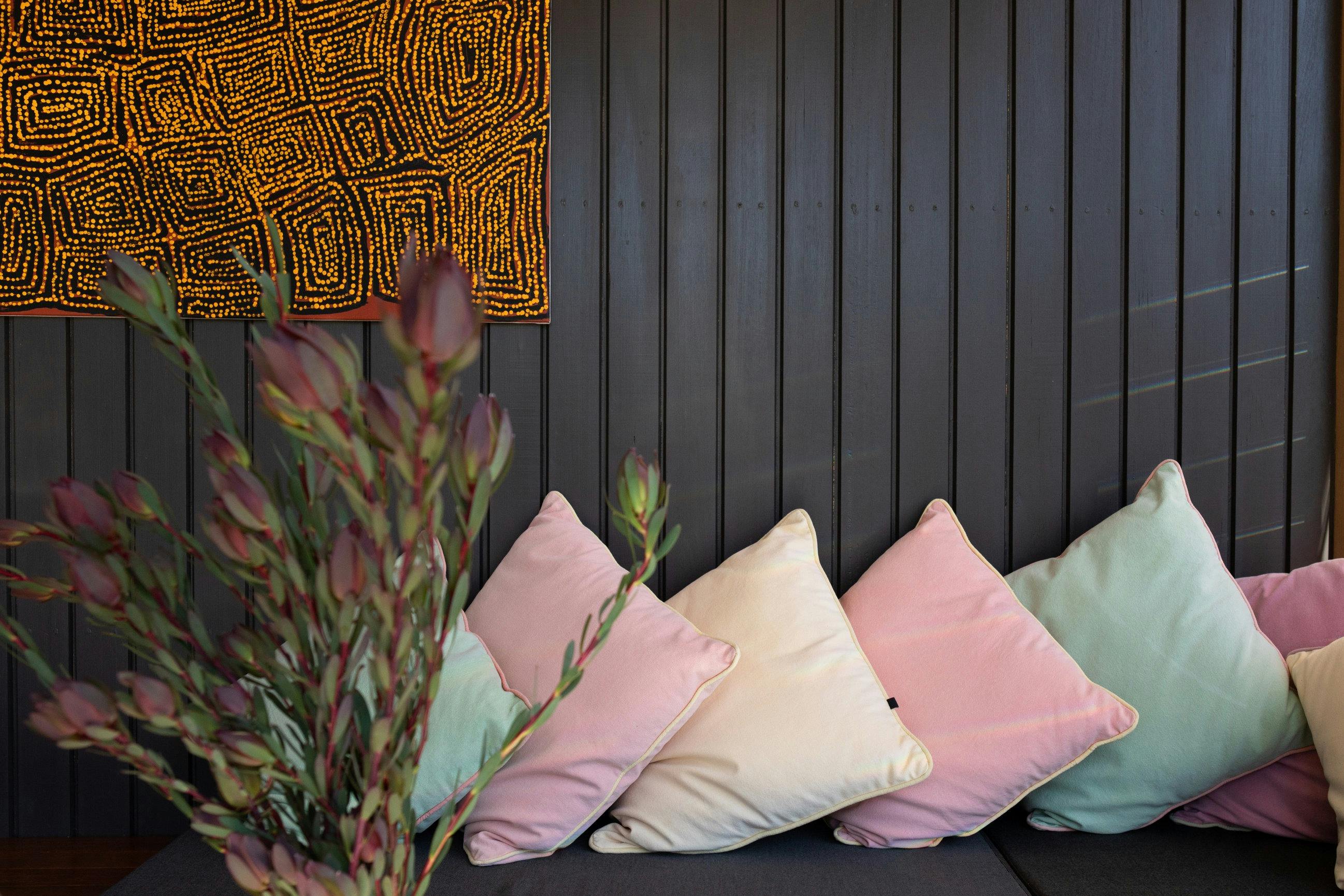 There are plenty of spaces to relax