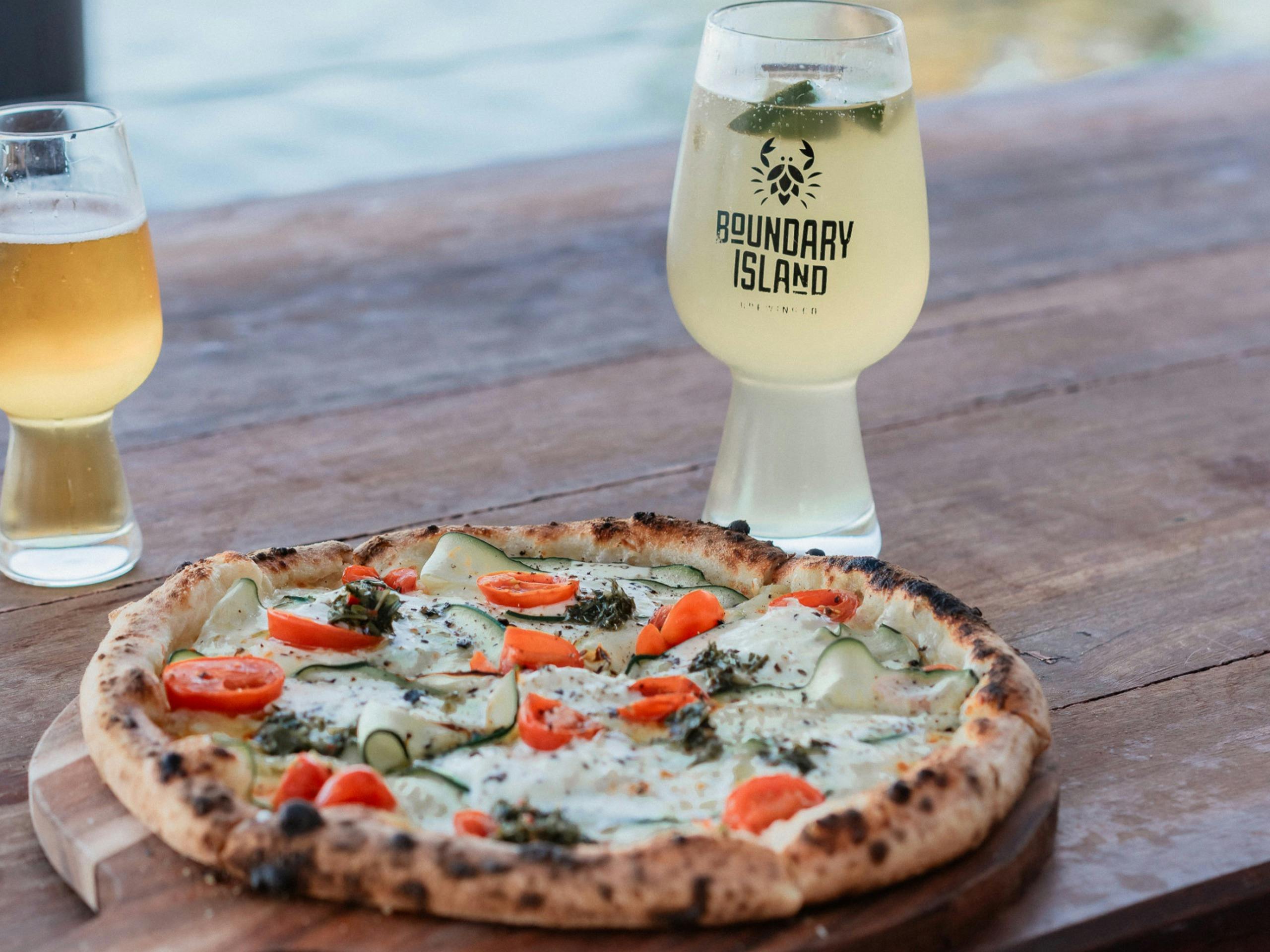 Boundary Island Brewery Lunch