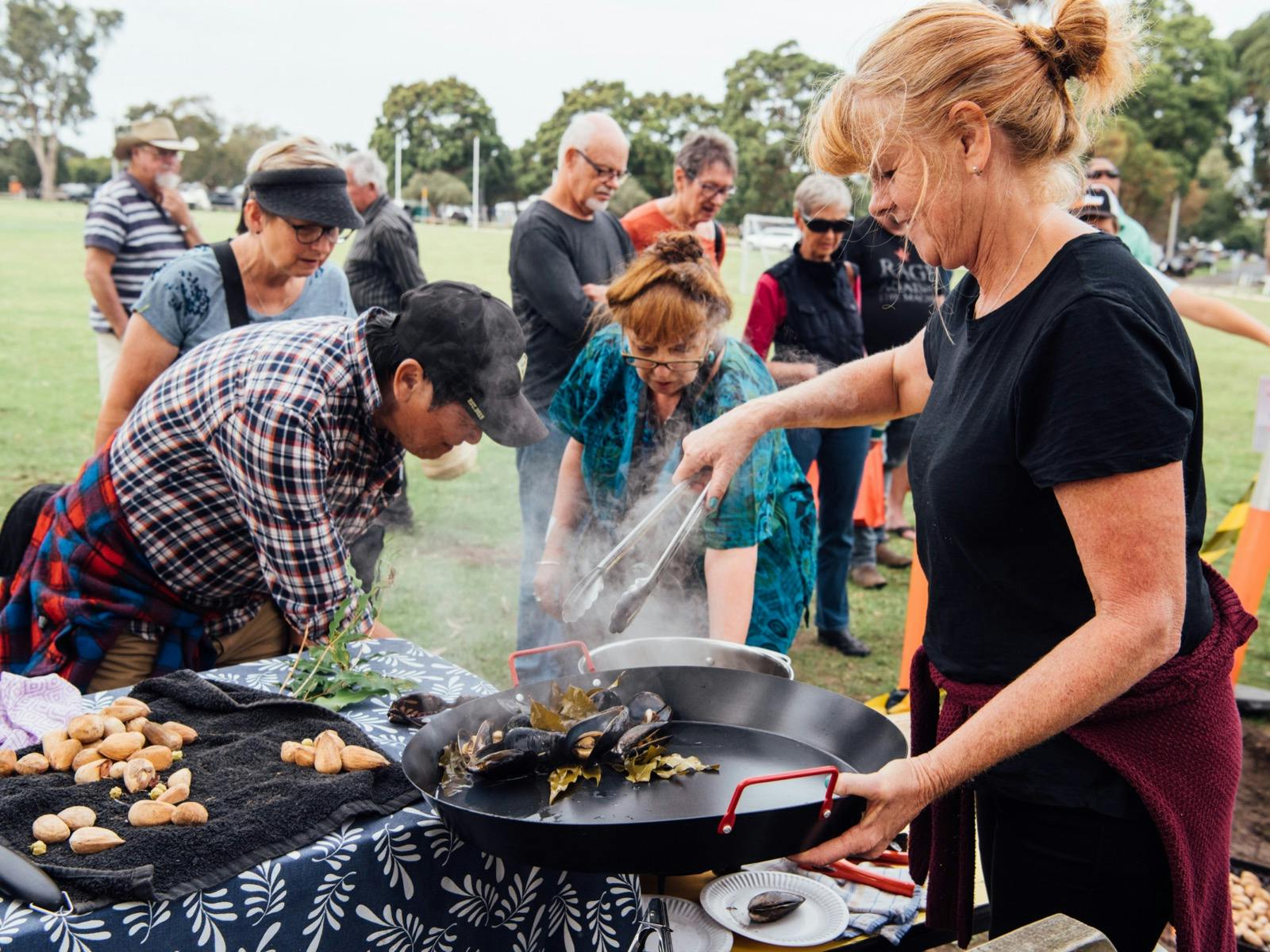 Mussles, Sea Urchins, Abalone, Whelks, Periwinkles, Oysters and so much more on offer for you to try