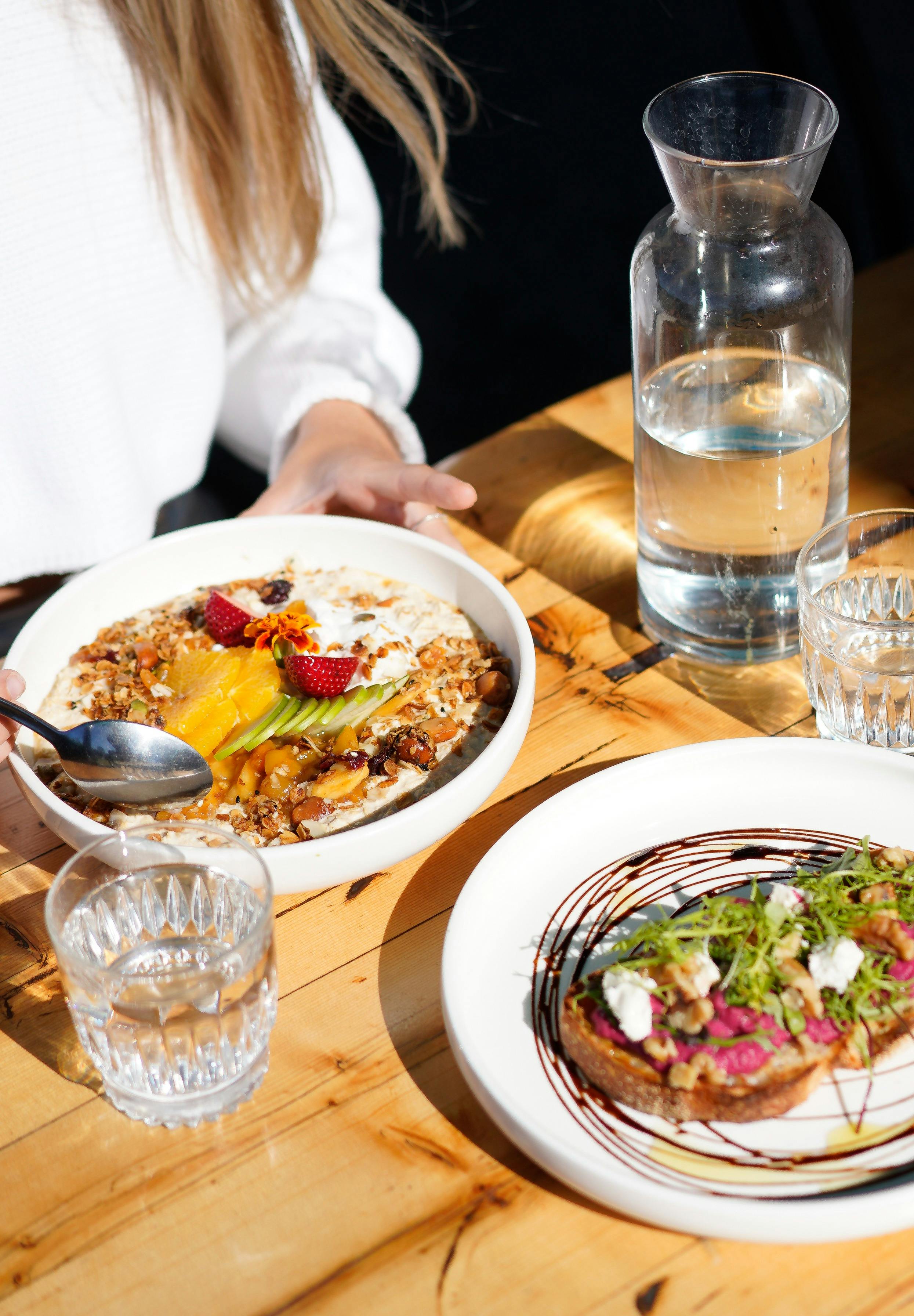 Delicious Breakfast at Dune Cafe