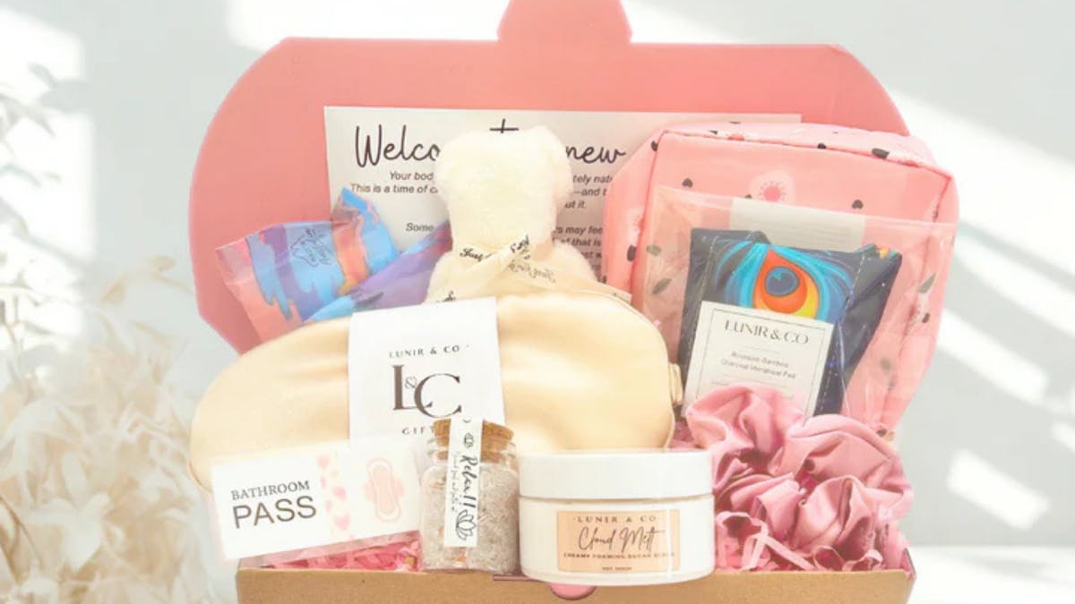 large first period gift box