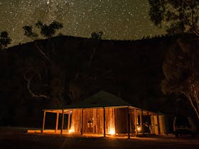 A very comfortable bush retreat.