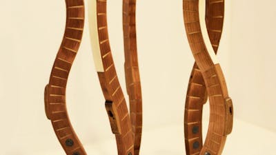 assemblage sculpture by Martin Rowney using piano keys