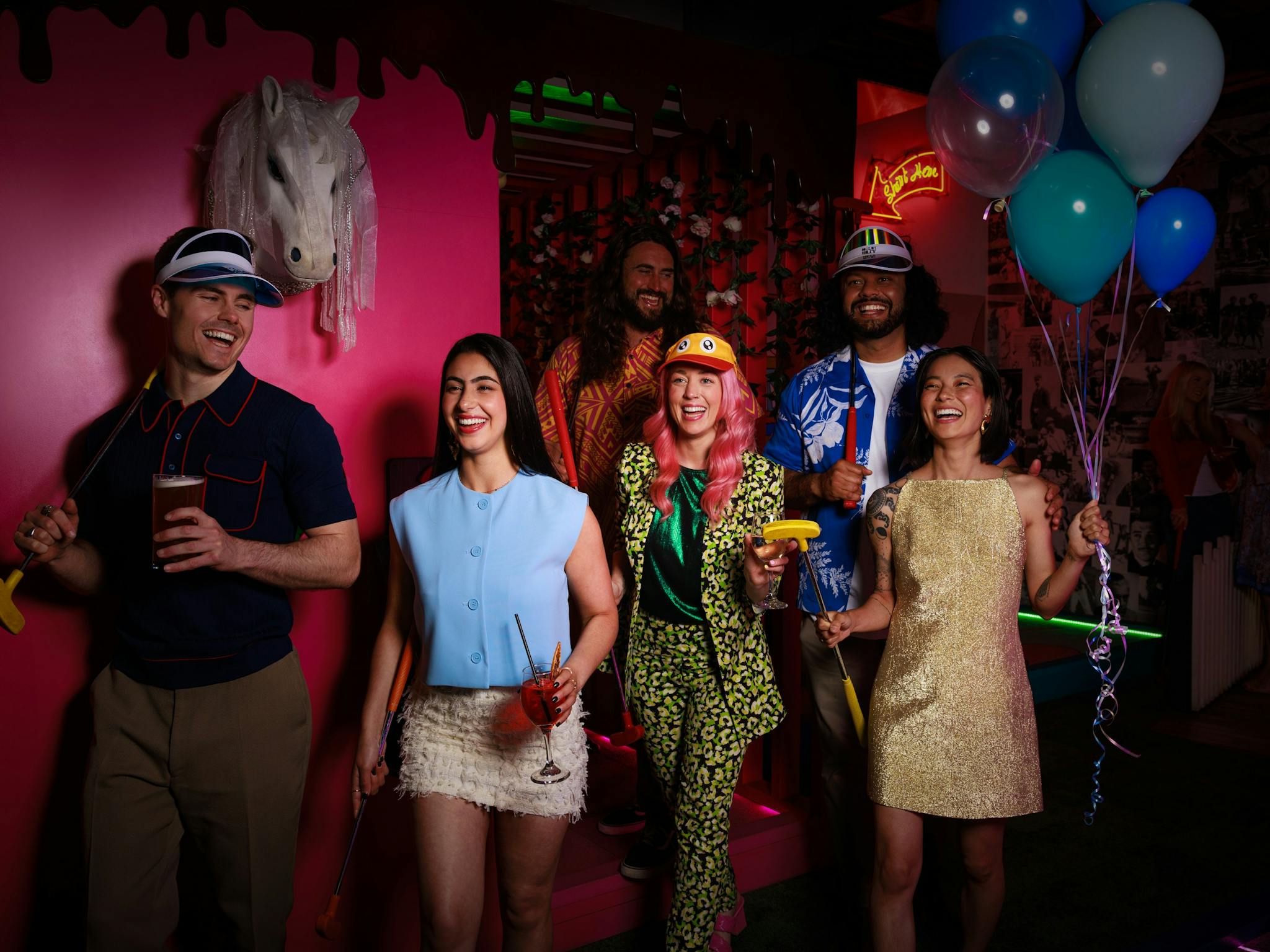 Holey Moley mini golf in Fortitude Valley Holey Moley mini golf in Fortitude Valley