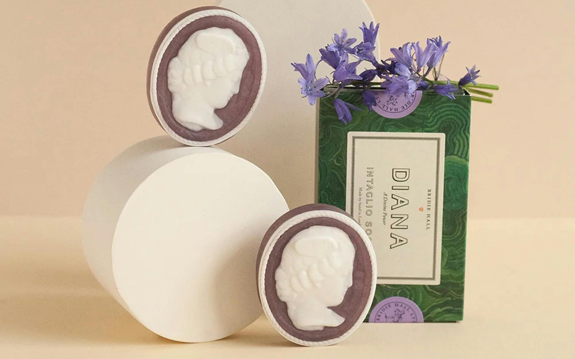 Bridie Hall intaglio scented soap