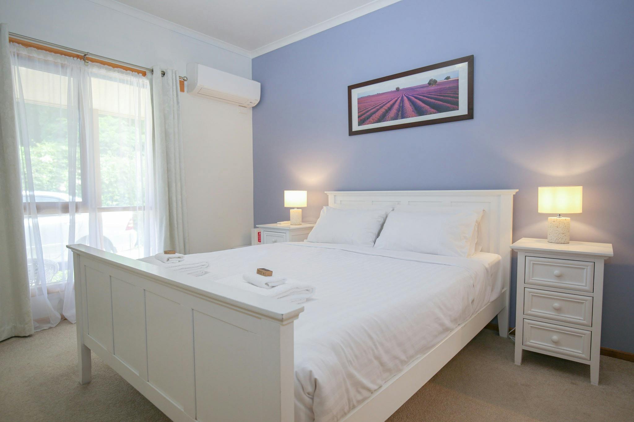 Master Bedroom at Bright Country Home - Bright Accommodation Alpine Valley Getaways