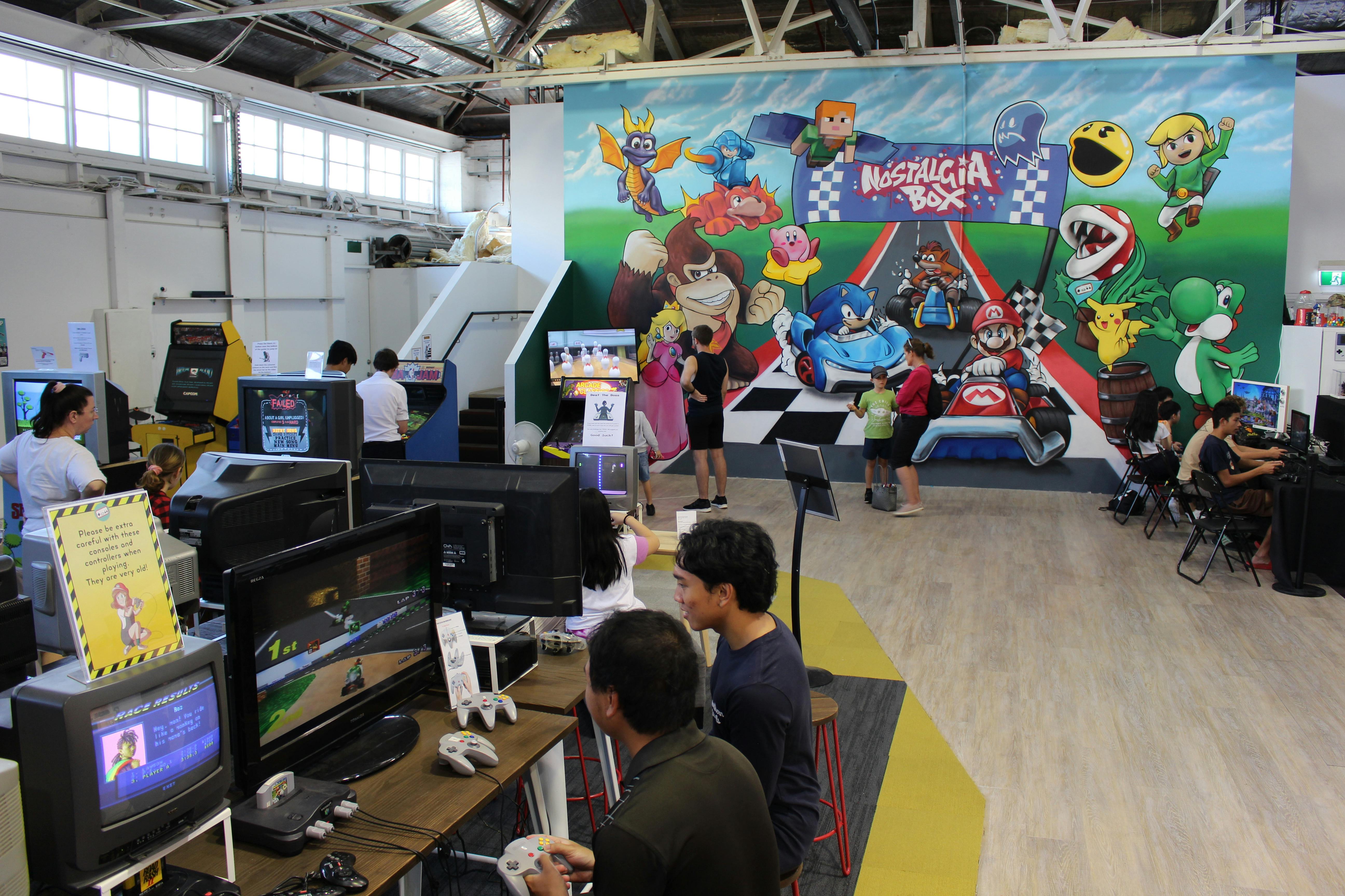 The Nostalgia Box - Video Game Console Museum