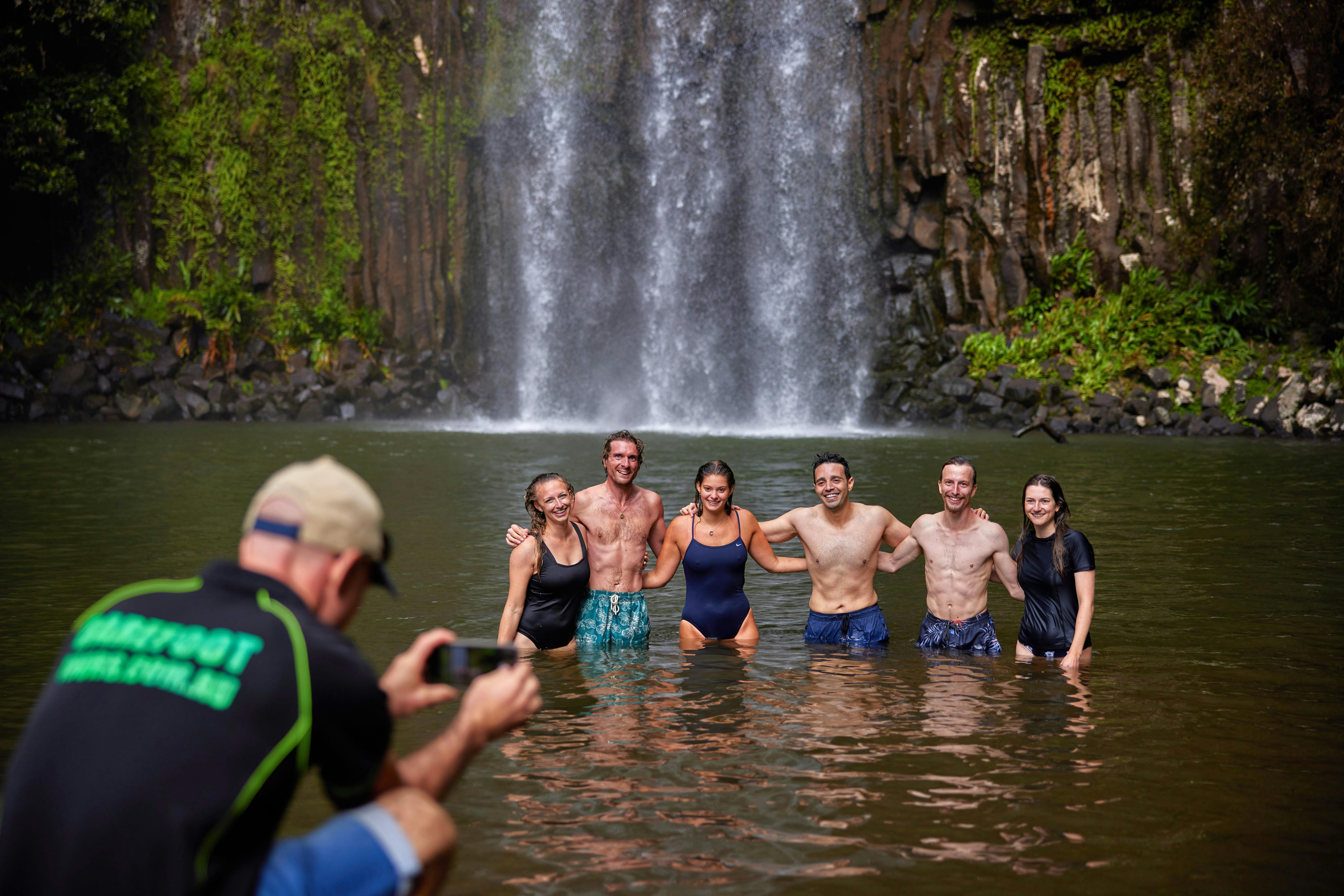 Photos at Millaa Millaa Falls, Atherton Tablelands with Barefoot Tours